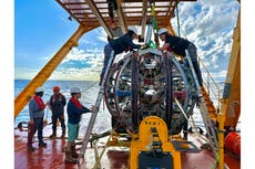 Detectan neutrino sumamente energético en el fondo del mar