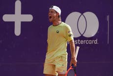 Schwartzman vence a chileno Jarry en Buenos Aires y ofrecerá otra función antes del retiro