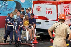 Al menos diez hospitalizados en incendio de fábrica de disfraces del Carnaval de Río de Janeiro