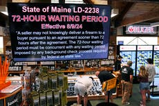 Maine: Juez suspende ley que pedía tres días de espera para comprar armas