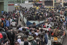 Rebeldes respaldados por Ruanda afirman haber tomado segundo aeropuerto en el Congo