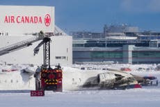 Accidente de Delta Airlines: todo lo que sabemos sobre el avión que volcó en Toronto 