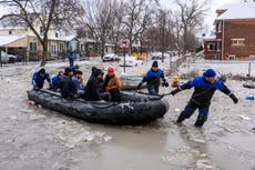 "Frío amenazante para la vida" afecta a partes de EEUU tras inundaciones mortales del fin de semana