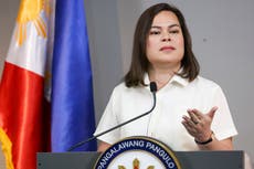 Vicepresidenta de Filipinas pide al Tribunal Supremo que anule su juicio político