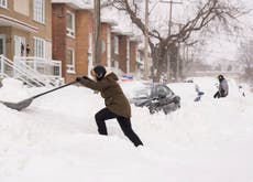 El aire ártico se desplaza hacia el sur y rompe récords de temperatura en Dakota del Norte