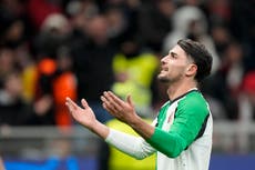 Gol del argentino Julián Carranza fulmina al Milan en la Champions y Feyenoord avanza a octavos