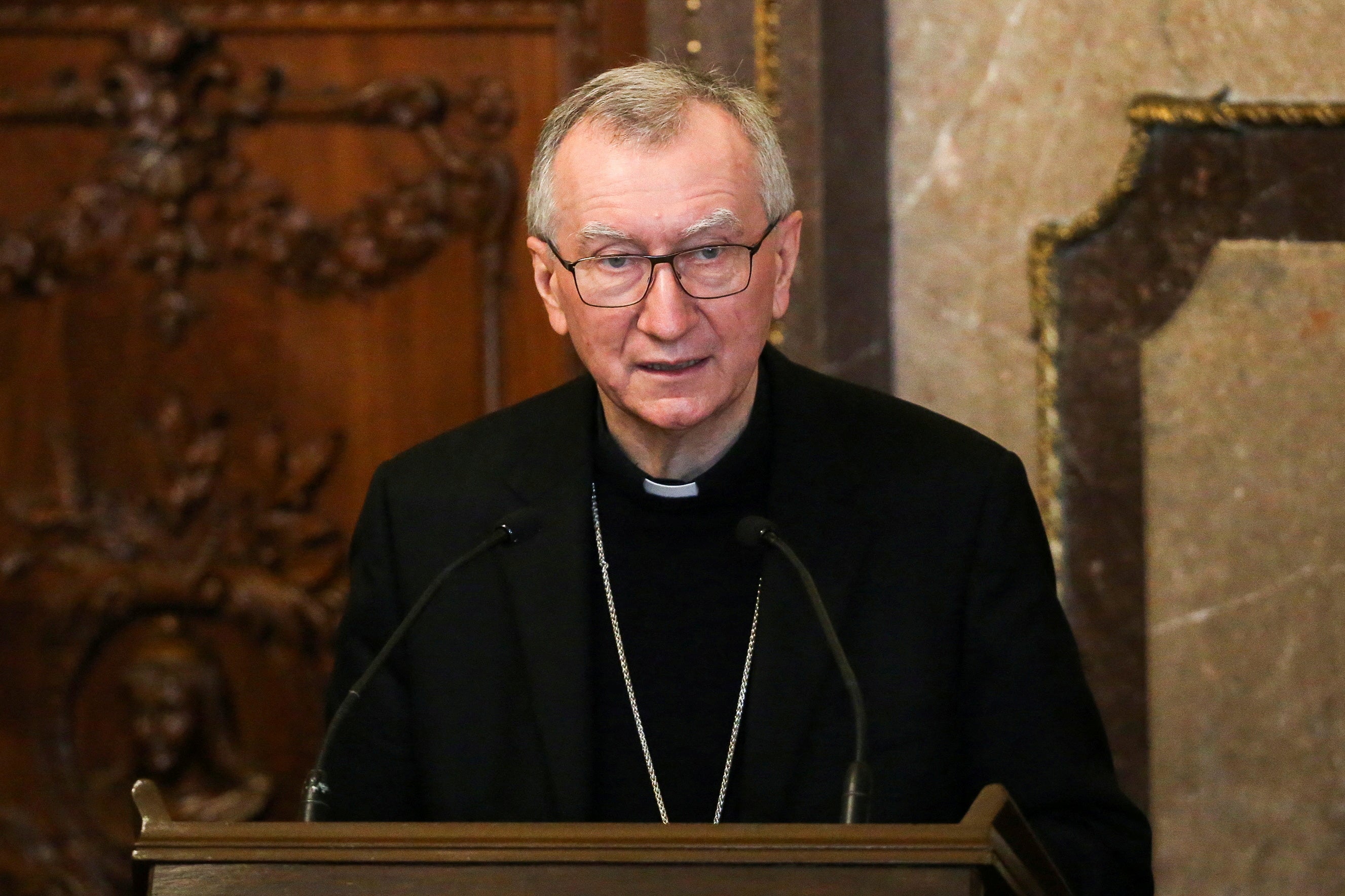 Pietro Parolin es el secretario de Estado del Vaticano