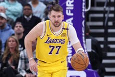 Luka Doncic sin probables restricciones de minutos mientras Lakers enfrentan a Charlotte