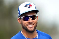 Springer podría compartir el primer bat de los Azulejos y jugará en el jardín izquierdo