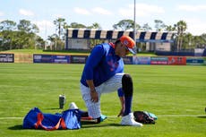 Juan Soto conecta jonrón de 426 pies en su primer turno de entrenamiento primaveral con Mets