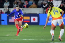 Con goles de Macario y Sentnor, selección femenina de EEUU supera 2-0 a Colombia en Copa SheBelieves