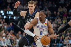 Thunder, líder del Oeste, apabulla 130-107 a Jazz y logra 8va victoria en 9 partidos