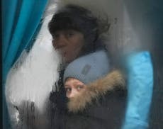 AP Fotos: El primer día de la invasión rusa de Ucrania capturado en imágenes