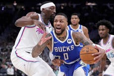 Los Bucks terminan fuerte y vencen 120-113 al Heat en su cuarta victoria consecutiva