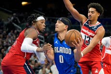 Franz Wagner y Anthony Black anotan 23 puntos en victoria del Magic 110-90 sobre Wizards