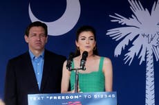 DeSantis promueve a su esposa para ser la próxima gobernadora de Florida