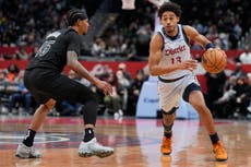 Poole anota 26 y Wizards rompen racha de seis derrotas con victoria de 107-99 sobre Nets