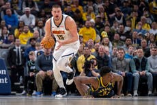 Aaron Gordon y Nikola Jokic lideran triunfo 125-116 de Nuggets ante Pacers