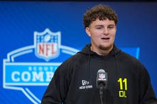 Las duplas de línea defensiva colegial reciben una cálida bienvenida en el combine de la NFL