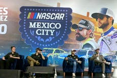 Estrellas de NASCAR disfrutan de una visita a Ciudad de México antes de debut internacional