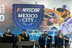 Estrellas de NASCAR disfrutan de una visita a Ciudad de México antes de debut internacional