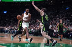 Cavaliers superan un déficit de 22 puntos y vencen 123-116 a los Celtics