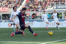 Bologna vence a Cagliari y aumenta sus esperanzas de quedar entre los primeros cuatro de la Serie A