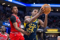Nesmith anota récord personal de 27 puntos y guía a Pacers a vencer 127-112 a Bulls