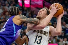 Olynyk anota 26 puntos en la temporada mientras los Pelicans superan 128-121 a los Jazz