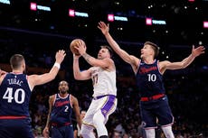 Luka anota 29 puntos y LeBron 17 en la segunda victoria al hilo de Lakers sobre Clippers, 108-102