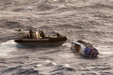 La Armada australiana rescata a un aventurero arrastrado por un ciclón cuando remaba en el Pacífico