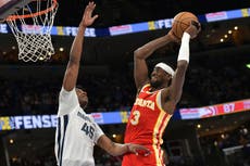 Un tiro de LeVert en el último segundo da a los Hawks una victoria de 132-130 sobre los Grizzlies