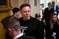 Musk se reúne en el Capitolio con republicanos que sopesan convertir recortes del DOGE en ley