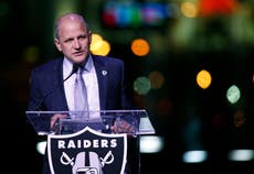 Atléticos contratan al expresidente de los Raiders Marc Badain