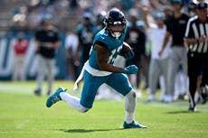 Jaguars envían receptor Christian Kirk a los Texans, confirma fuenta AP