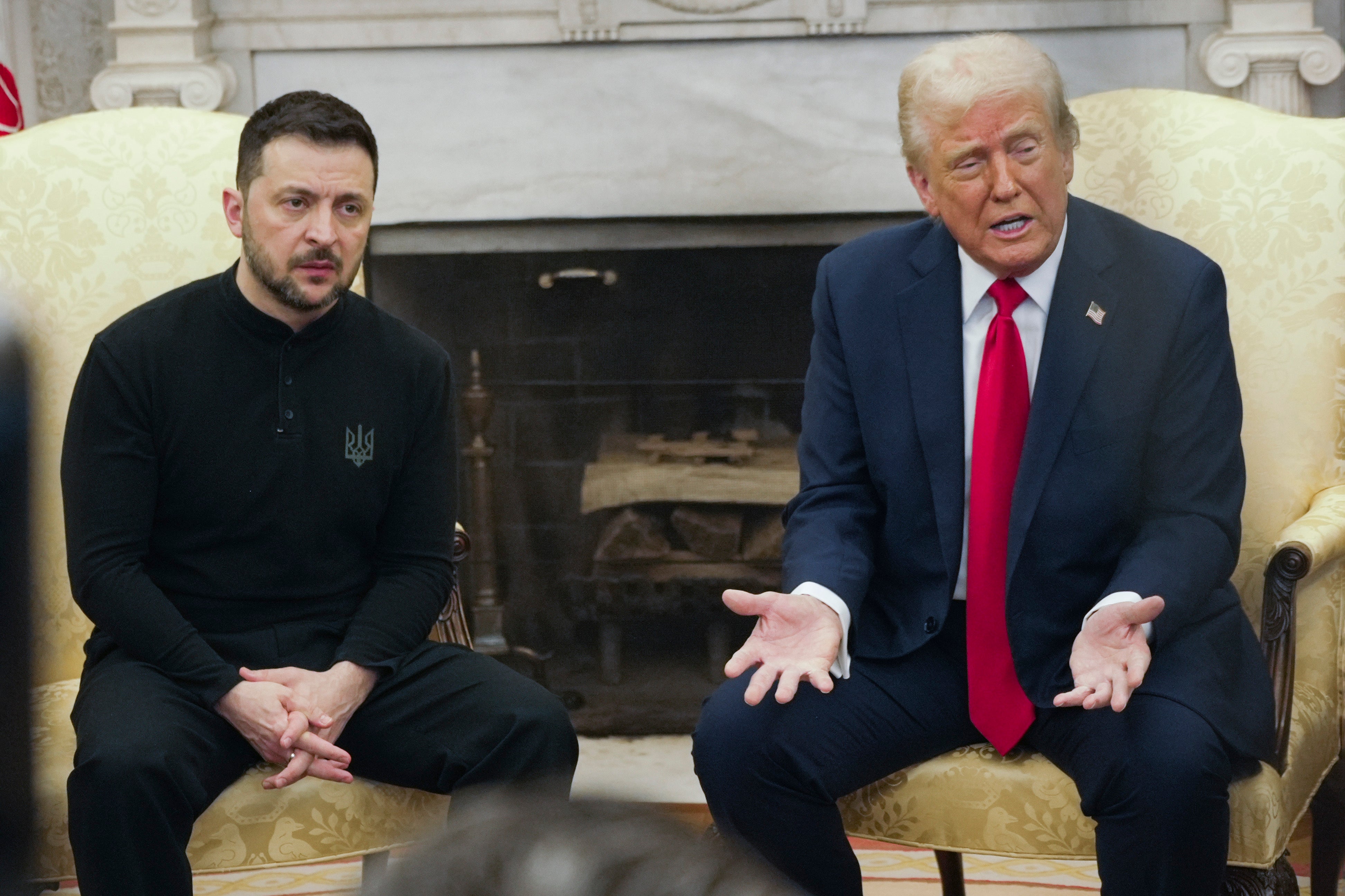 El presidente Donald Trump dijo que el presidente ucraniano Volodymyr Zelensky “no tenía el control” durante su enfrentamiento en la Casa Blanca