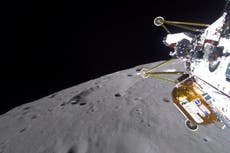 Un módulo lunar privado podría haberse caído al alunizar cerca del polo sur de la Luna