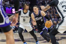 Zach LaVine brilla sobre De’Aaron Fox y guía a Kings a victoria 127-109 sobre Spurs