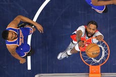 Clippers vencen a Knicks por 105-95 y siguen en la carrera por los playoffs en el Oeste