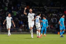 Uruguayo Rivero marca y Cruz Azul empata ante el Monterrey de Sergio Ramos que también anota