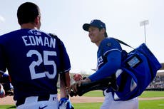 Dodgers y Cachorros se preparan para el inicio de su temporada en Japón