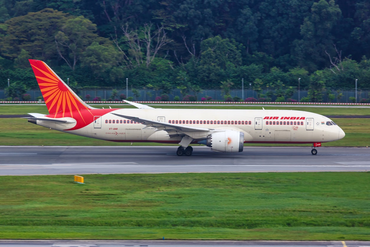 El avión era un Boeing 787-8 Dreamliner