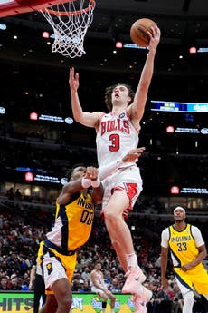 Josh Giddey lidera a los Bulls con 29 puntos en triunfo 121-103 sobre los Pacers