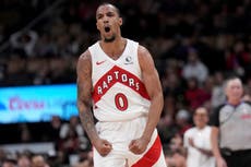 A.J. Lawson logra cuatro dobles-dobles en victoria de Raptors 119-104 sobre Wizards