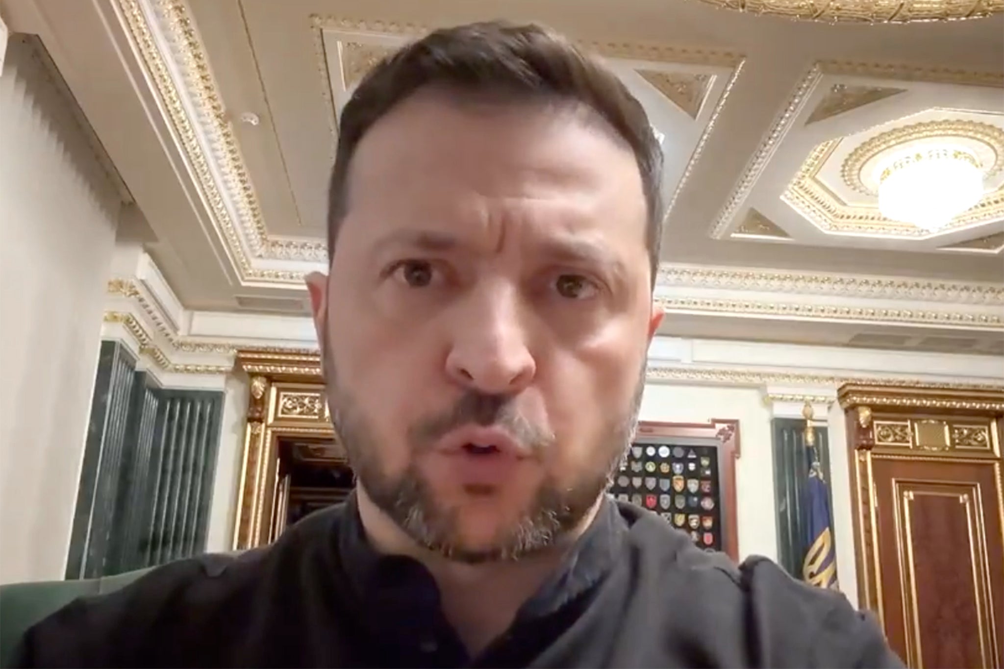 Zelensky dijo que quería la paz desde el primer minuto de la invasión