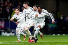 Real Madrid completa el cuadro de cuartos de final de la Champions con victoria en penales