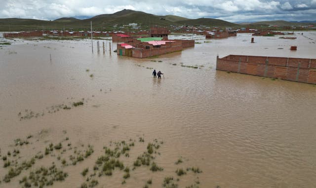 APTOPIX BOLIVIA-INUNDACIONES