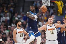 Con 29 puntos de Edwards y 25 de Randle, Timberwolves vencen 115-95 a Nuggets