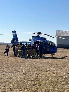 Mujer atrapada en auto accidentado sobrevive seis días con agua de arroyo hasta ser rescatada