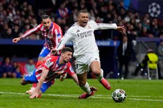 Atlético tiene poco tiempo para recuperarse de la eliminación en la Liga de Campeones